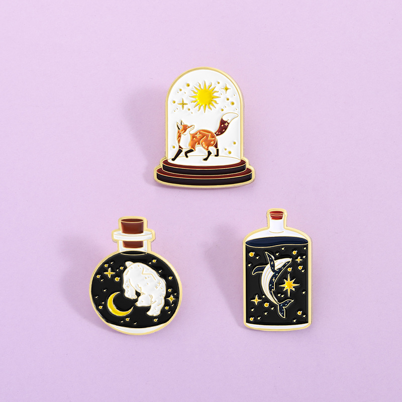 Starry Sky Magic Bottle Animal - Embroidery Fish avaliação e preço