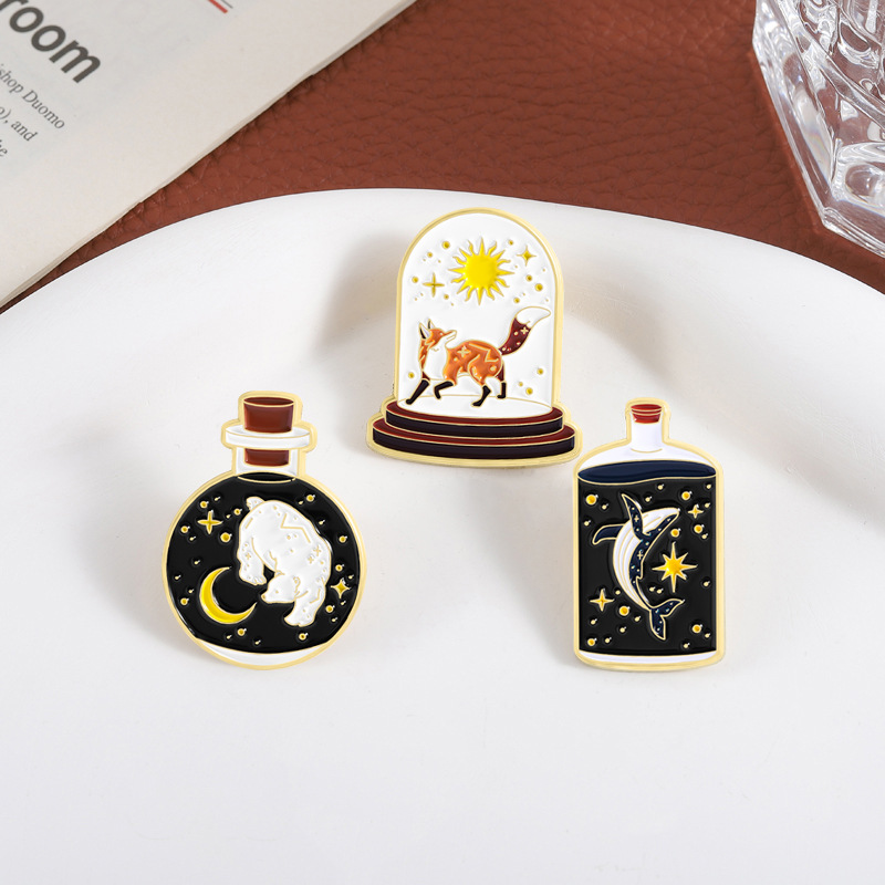 Starry Sky Magic Bottle Animal - Embroidery Fish avaliação e preço
