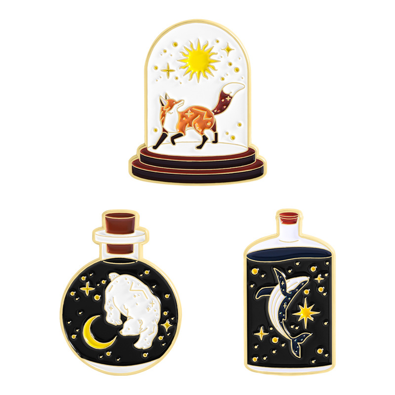 Starry Sky Magic Bottle Animal - Embroidery Fish avaliação e preço