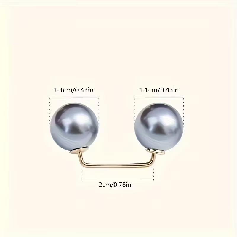 6pcs Pearl Brooch Pins – Non-S - Embroidery Kaftan avaliação e preço