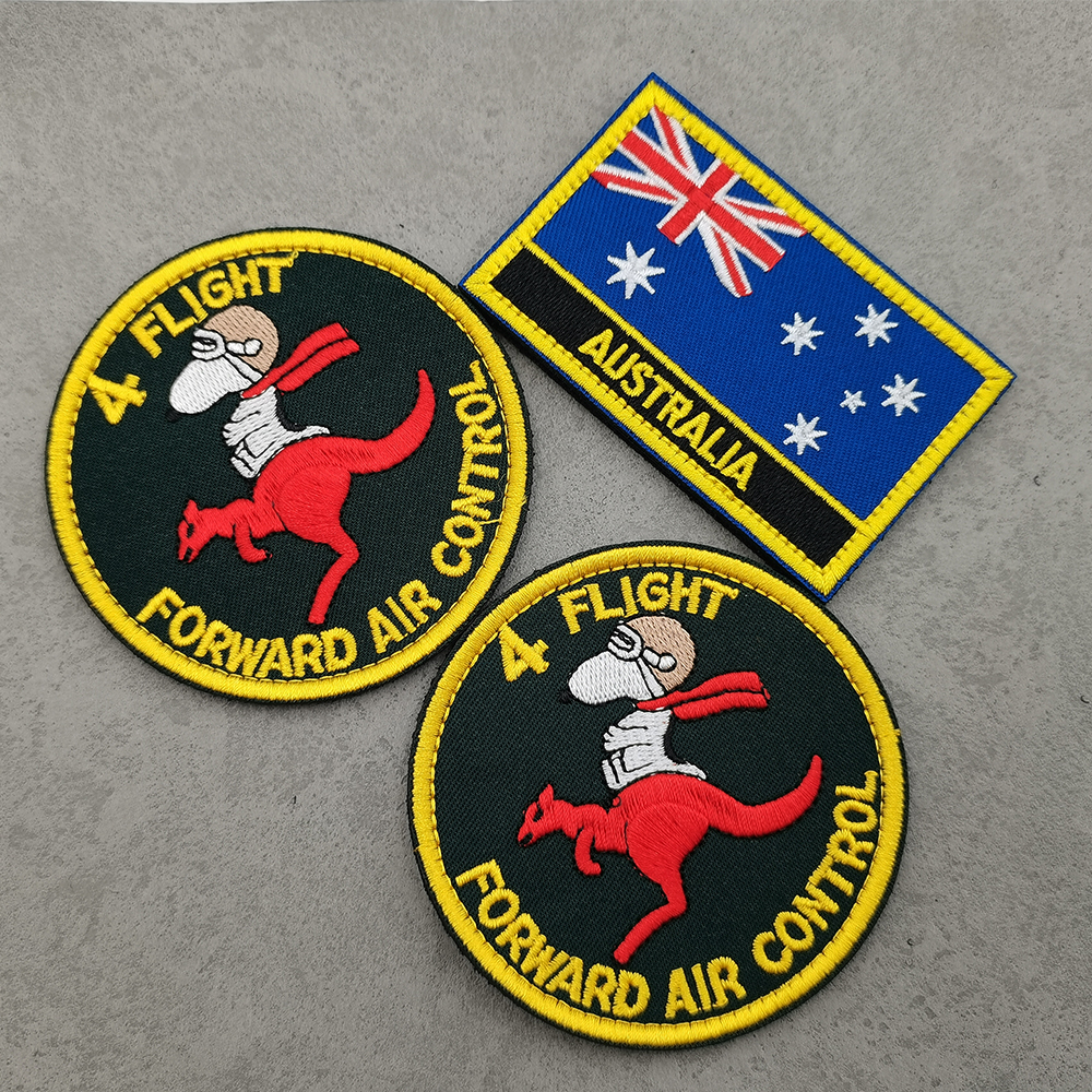 Australia Flag Embroideried Pa - Embroidery In Australia avaliação e preço