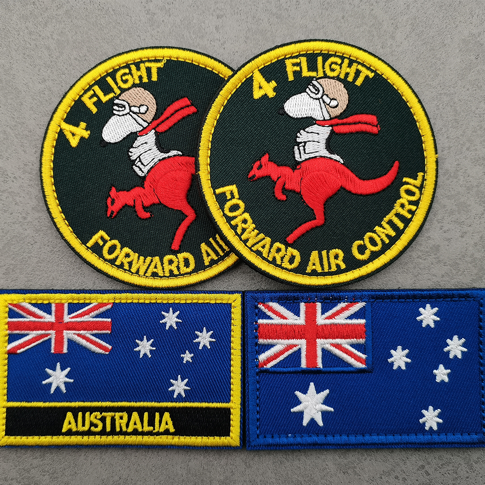 Australia Flag Embroideried Pa - Embroidery In Australia avaliação e preço