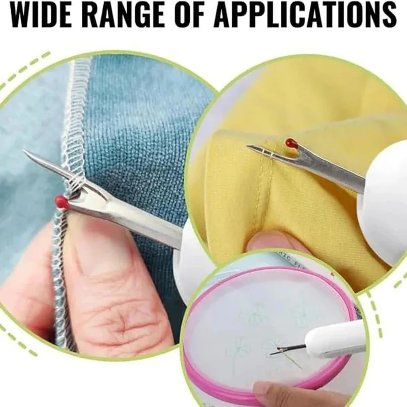 2-in-1 Double Head Needle Thre - Embroidery Removal avaliação e preço