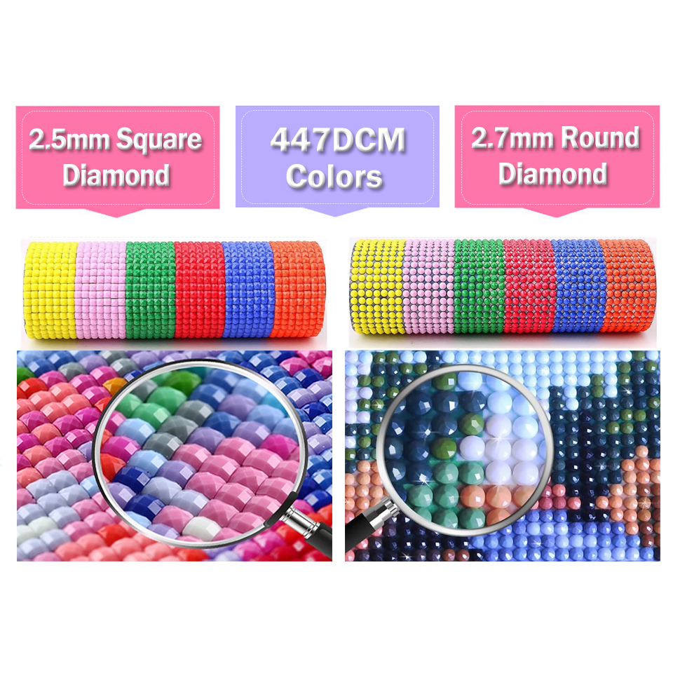 Frameless,5D DIY Diamond Paint - Embroidery Fish avaliação e preço