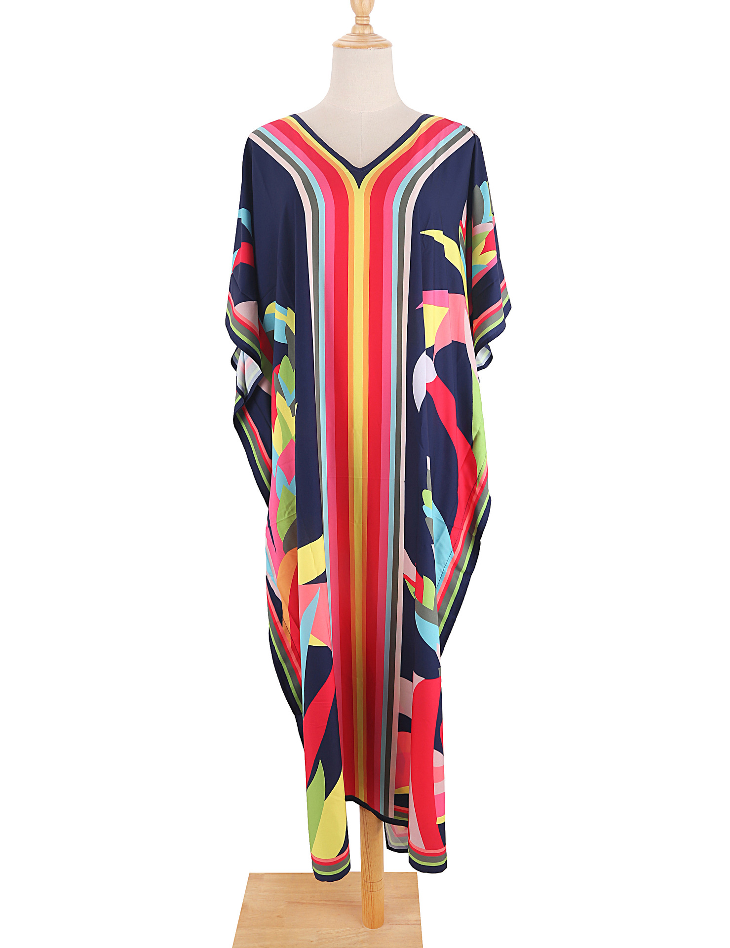 Beach Outfits for Women Cover- - Embroidery Kaftan avaliação e preço