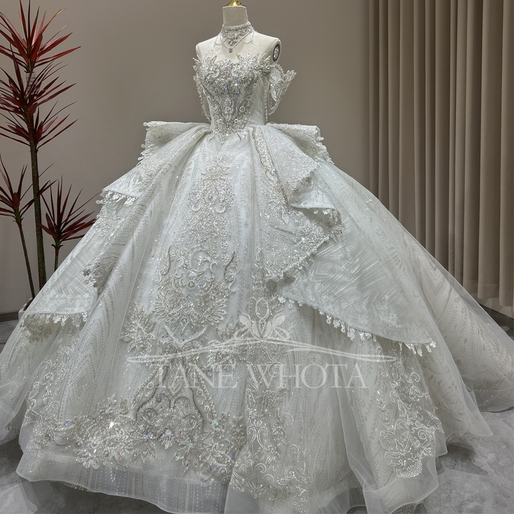 Robes De Mariée Sur Mesure Swe - Embroidery Organza avaliação e preço