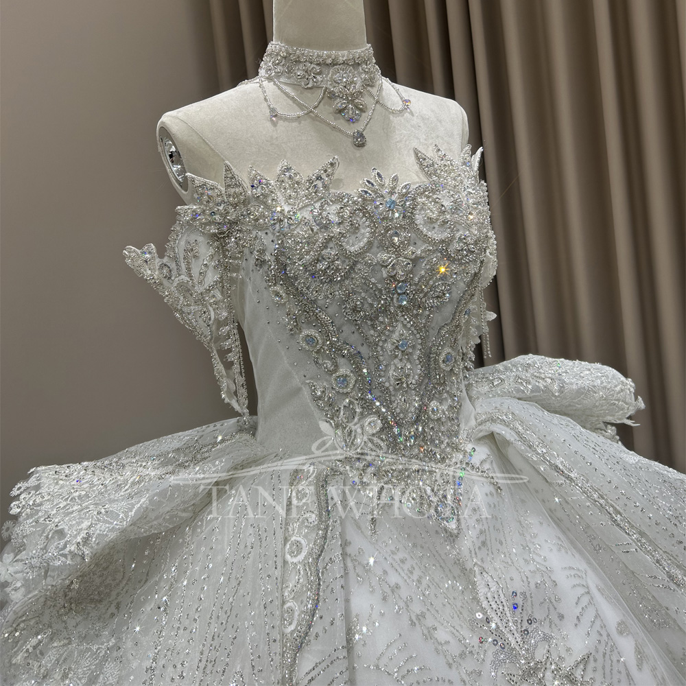 Robes De Mariée Sur Mesure Swe - Embroidery Organza avaliação e preço