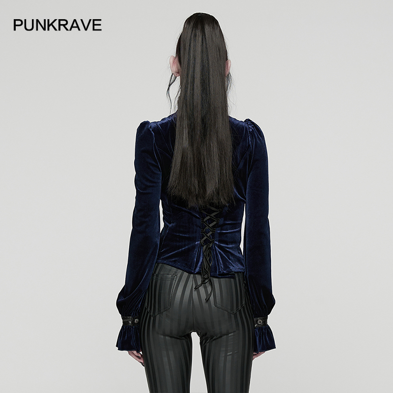 PUNK RAVE Women's Goth Gorgeou - Embroidery Texture avaliação e preço