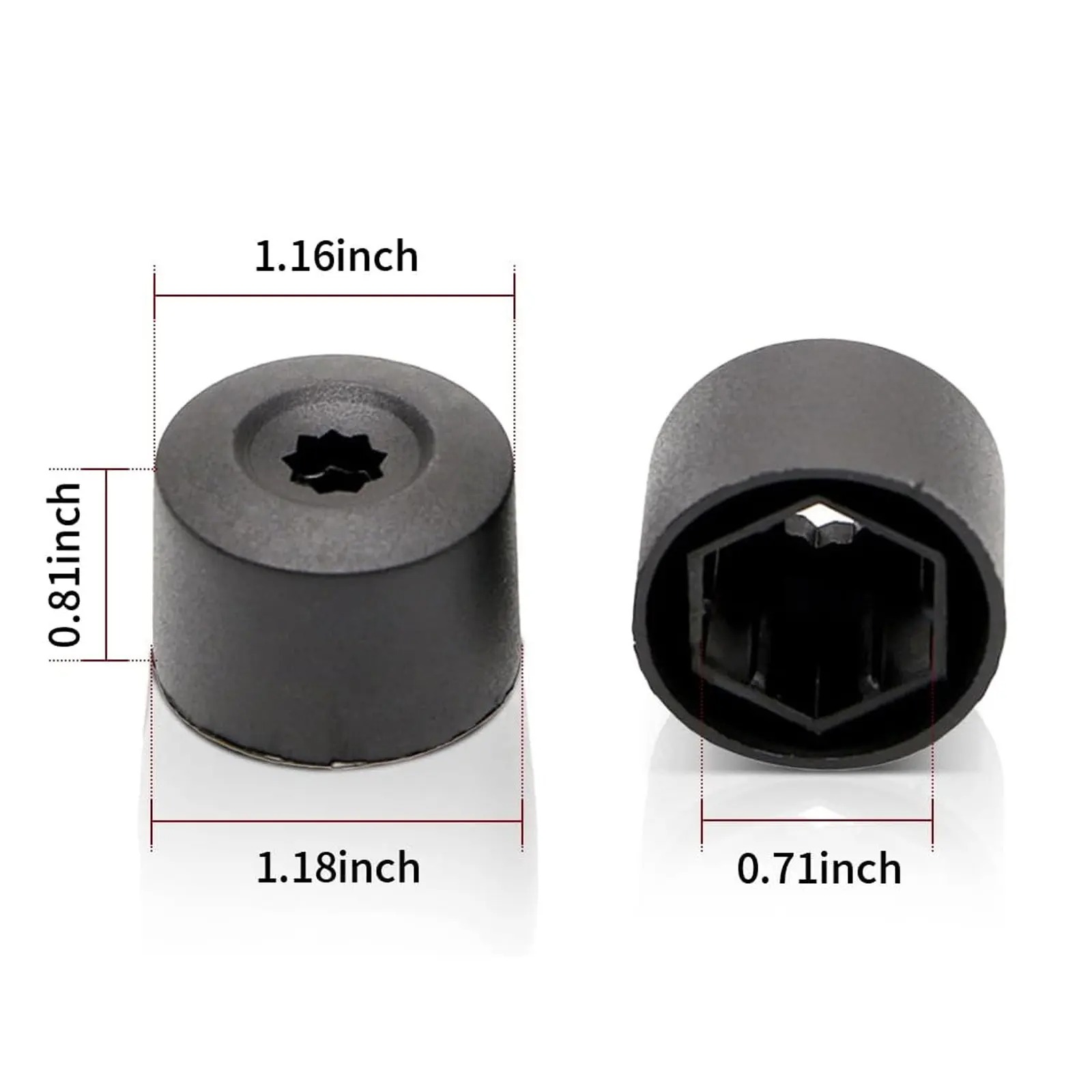 20PCS Car Wheel Lug Nut Covers - Embroidery Removal avaliação e preço