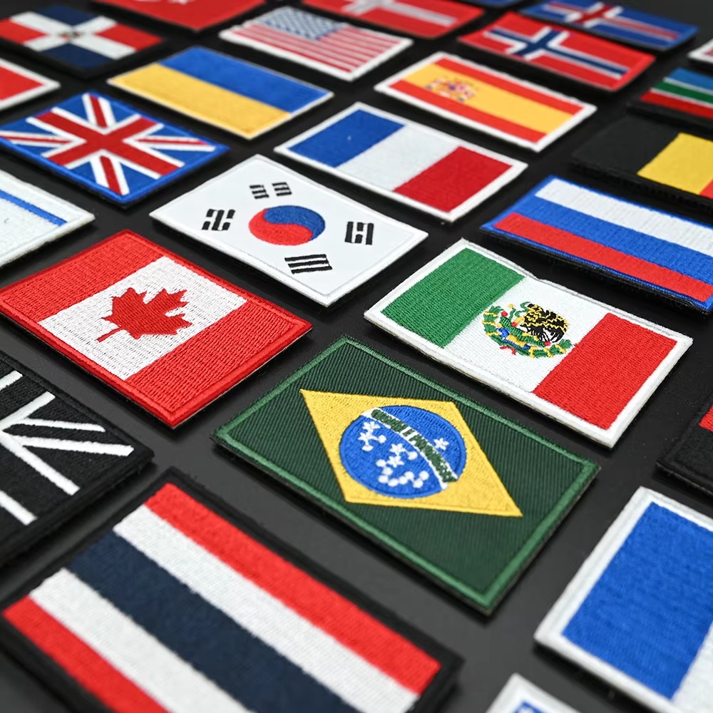 Embroidery Flag Patch US UK Ca - Embroidery In Australia avaliação e preço