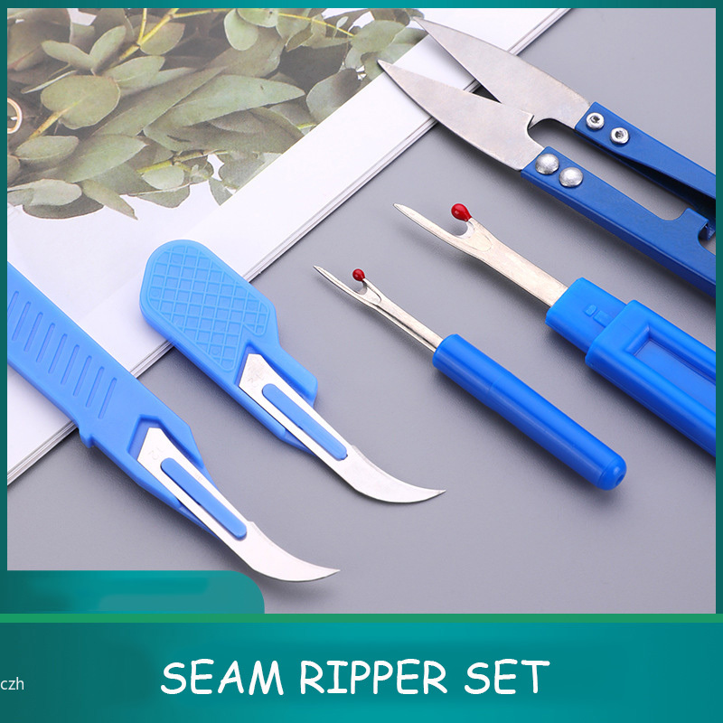 5Pcs Blue Sewing Ripper Kit wi - Embroidery Thread avaliação e preço