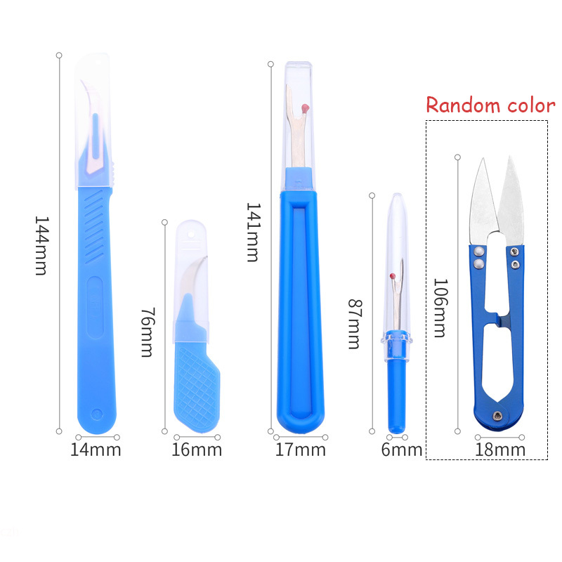 5Pcs Blue Sewing Ripper Kit wi - Embroidery Thread avaliação e preço