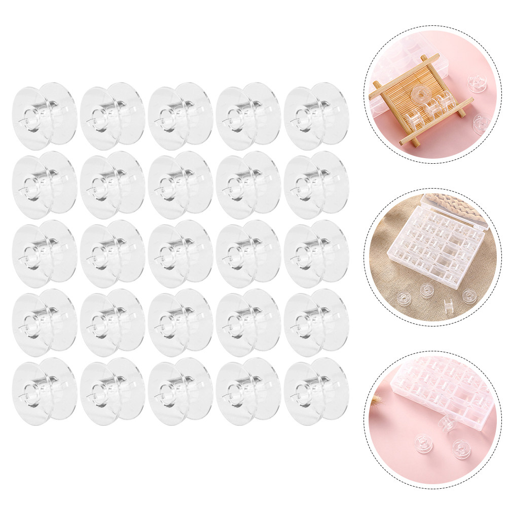 1Set Wear-Resistant Transparen - Embroidery Thread avaliação e preço