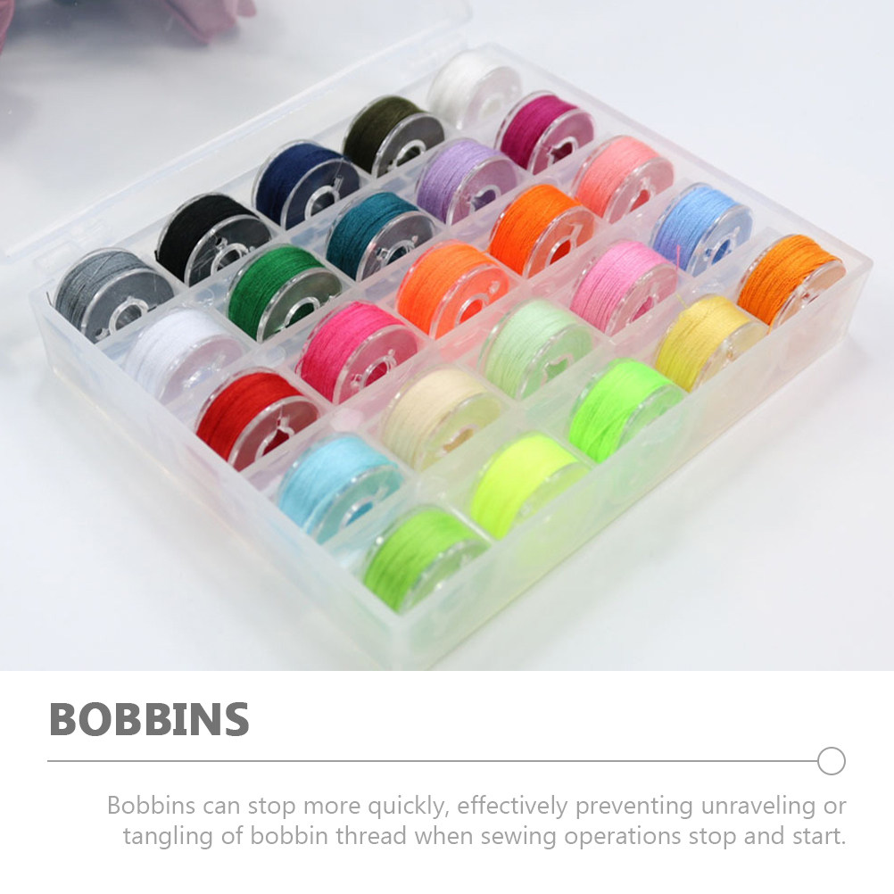 1Set Wear-Resistant Transparen - Embroidery Thread avaliação e preço