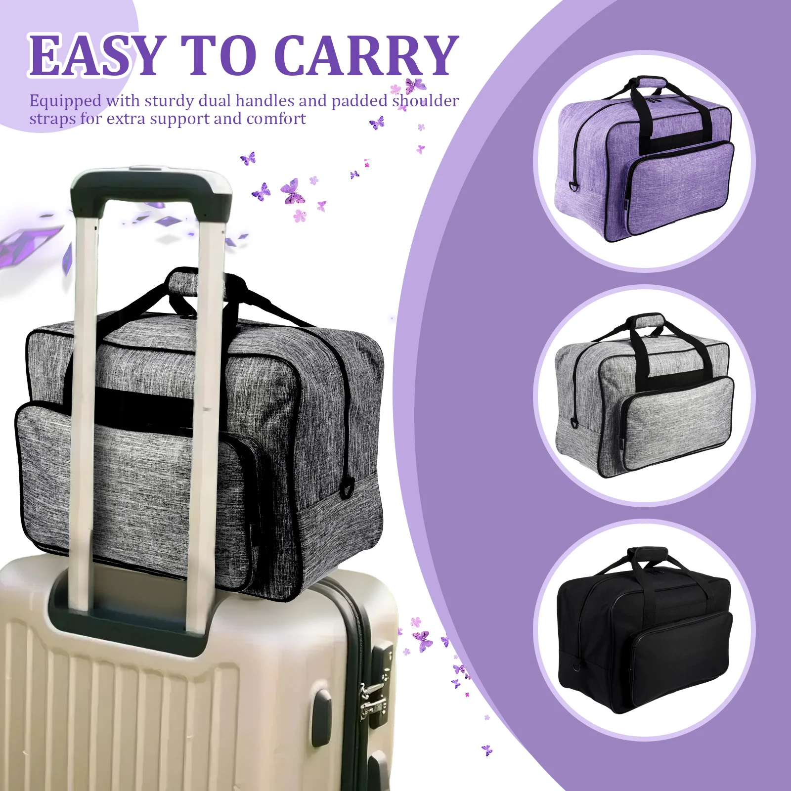 Sewing Machine Carrying Case w - Embroidery Removal avaliação e preço