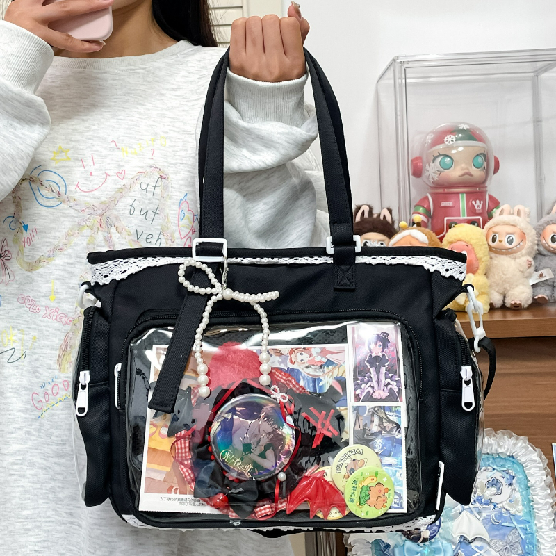New Japanese Style Transparent - Embroidery Texture avaliação e preço