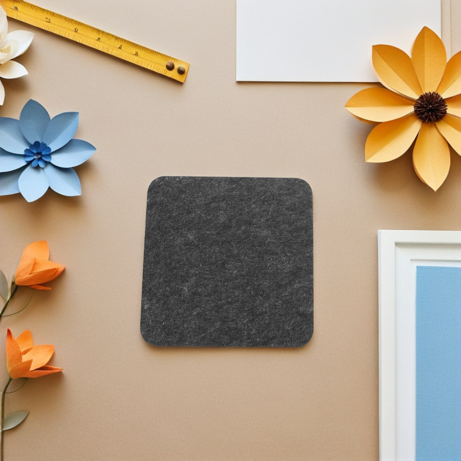 4Pcs Square Felt Pads Needle F - Felt Sheet Wool avaliação e preço