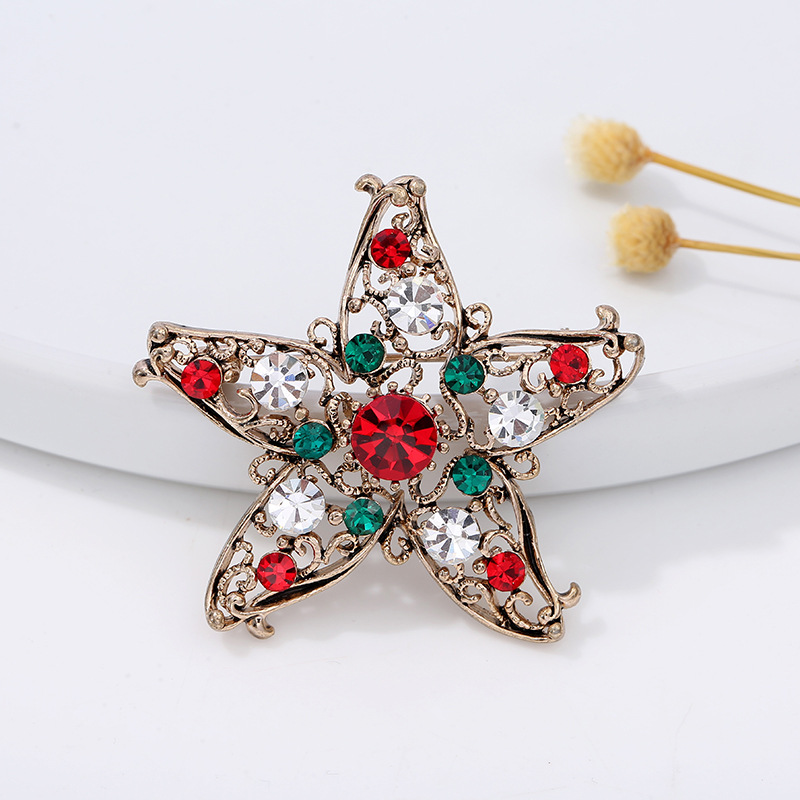 Christmas series jewelry brooc - Embroidery Kaftan avaliação e preço