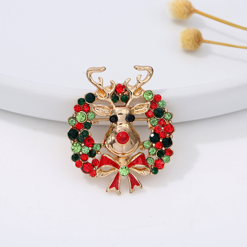 Christmas series jewelry brooc - Embroidery Kaftan avaliação e preço