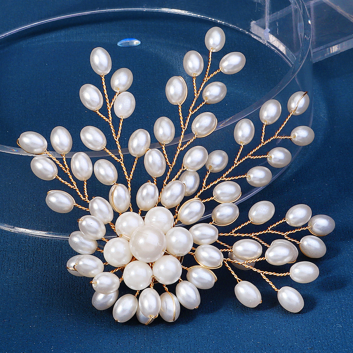 Pearl Brooch Pin Snowflake Hig - Embroidery Kaftan avaliação e preço