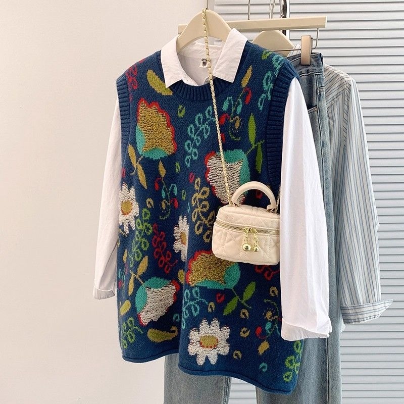 Top Women's Autumn Artistic Yo - Embroidery Artist avaliação e preço