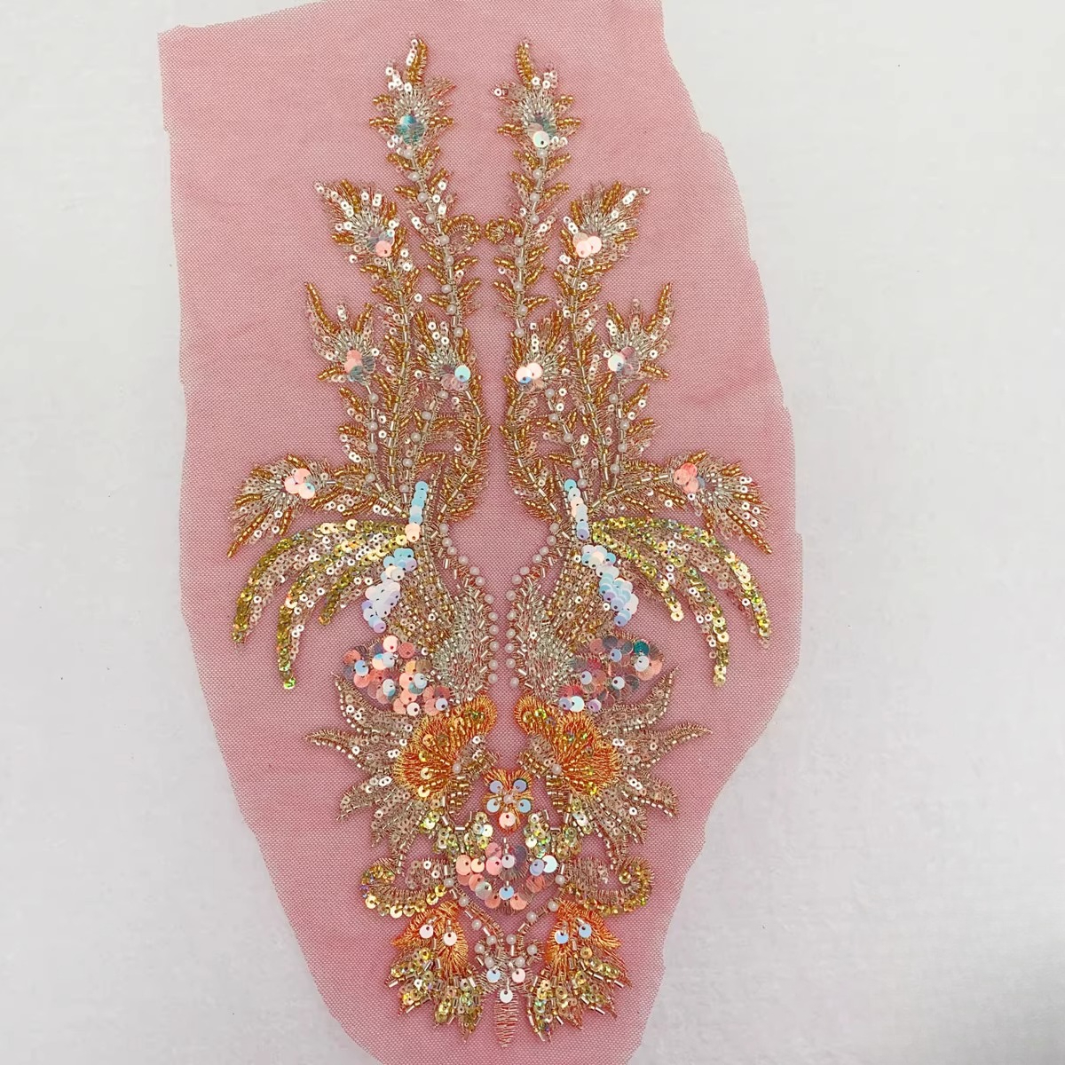 Champagne Gold Fish Scale Sequ - Embroidery Fish avaliação e preço