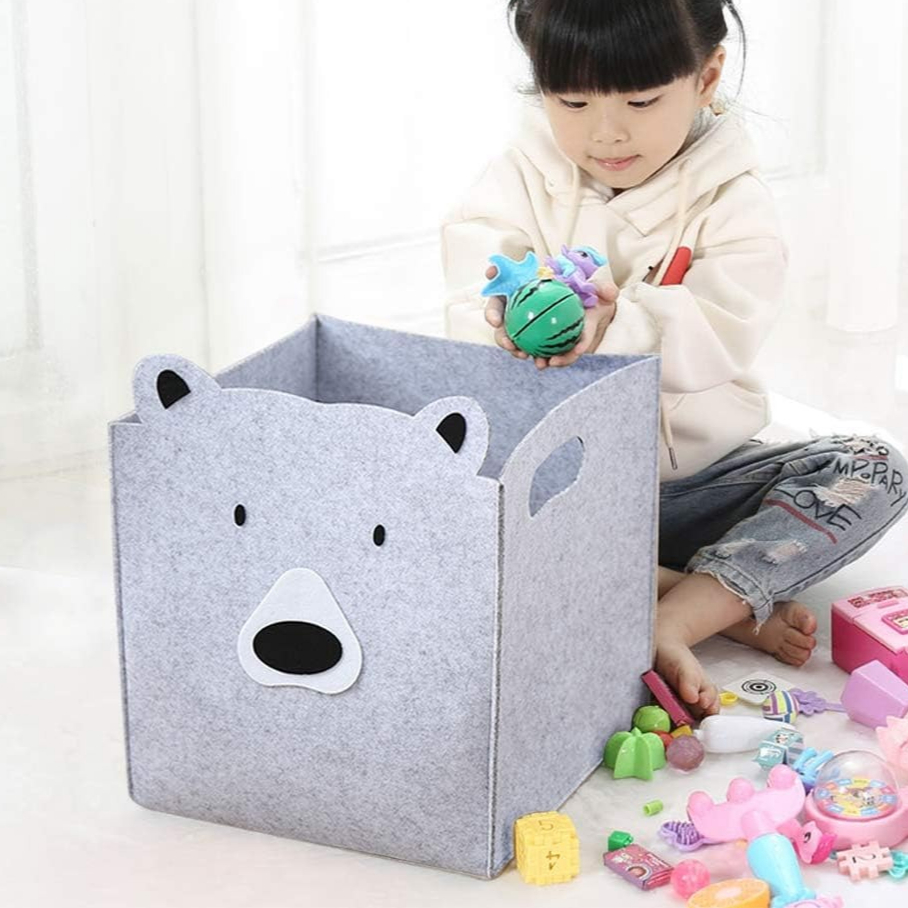 Square Felt Storage Basket Box - Felt Sheet Wool avaliação e preço
