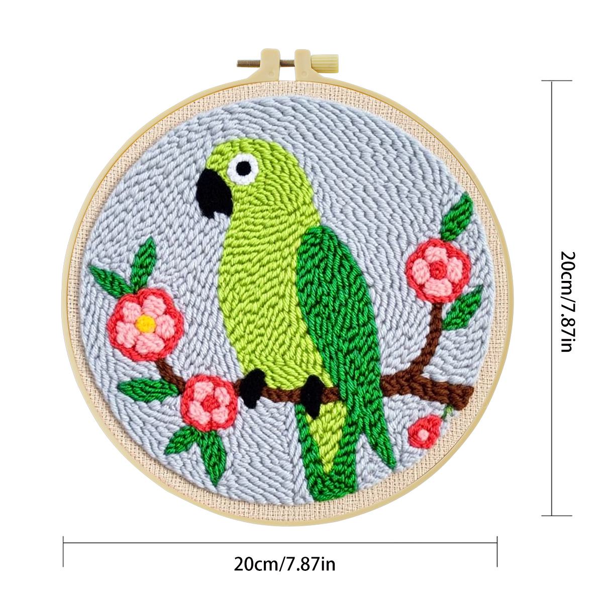 20X20CM/7.87inch Animal - Bird - Embroidery Artist avaliação e preço