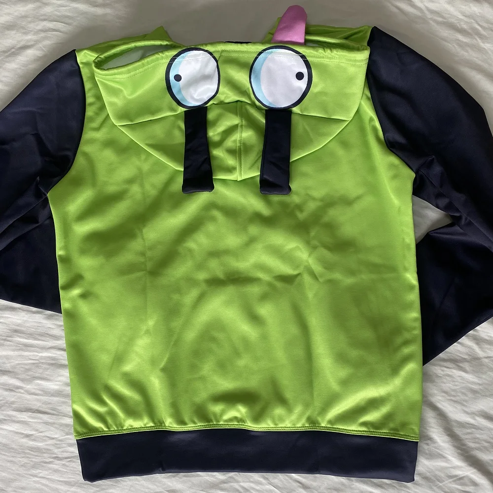 Anime Invader Cosplay Costume  - Embroidery Zip Up Hoodie avaliação e preço