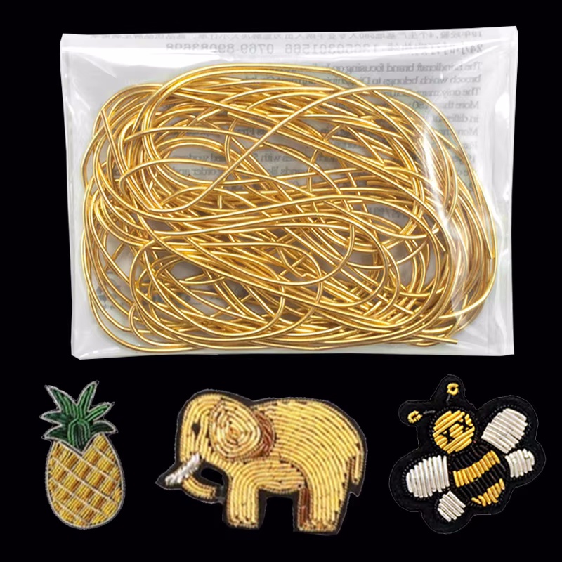 2.6M 1-1.5mm Bullion Wire Fren - Embroidery Thread avaliação e preço