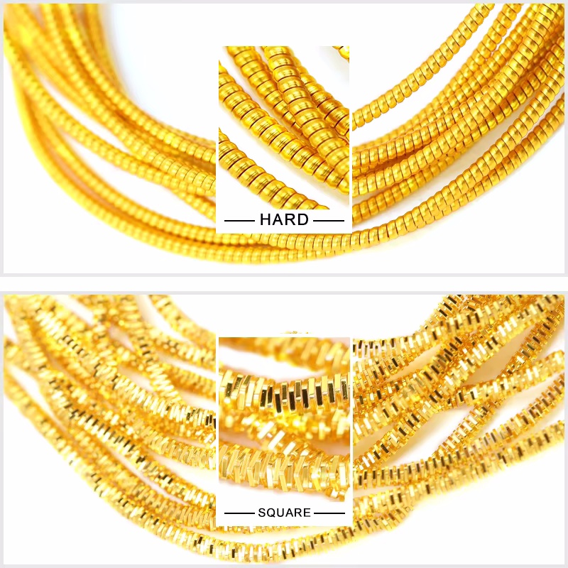 2.6M 1-1.5mm Bullion Wire Fren - Embroidery Thread avaliação e preço