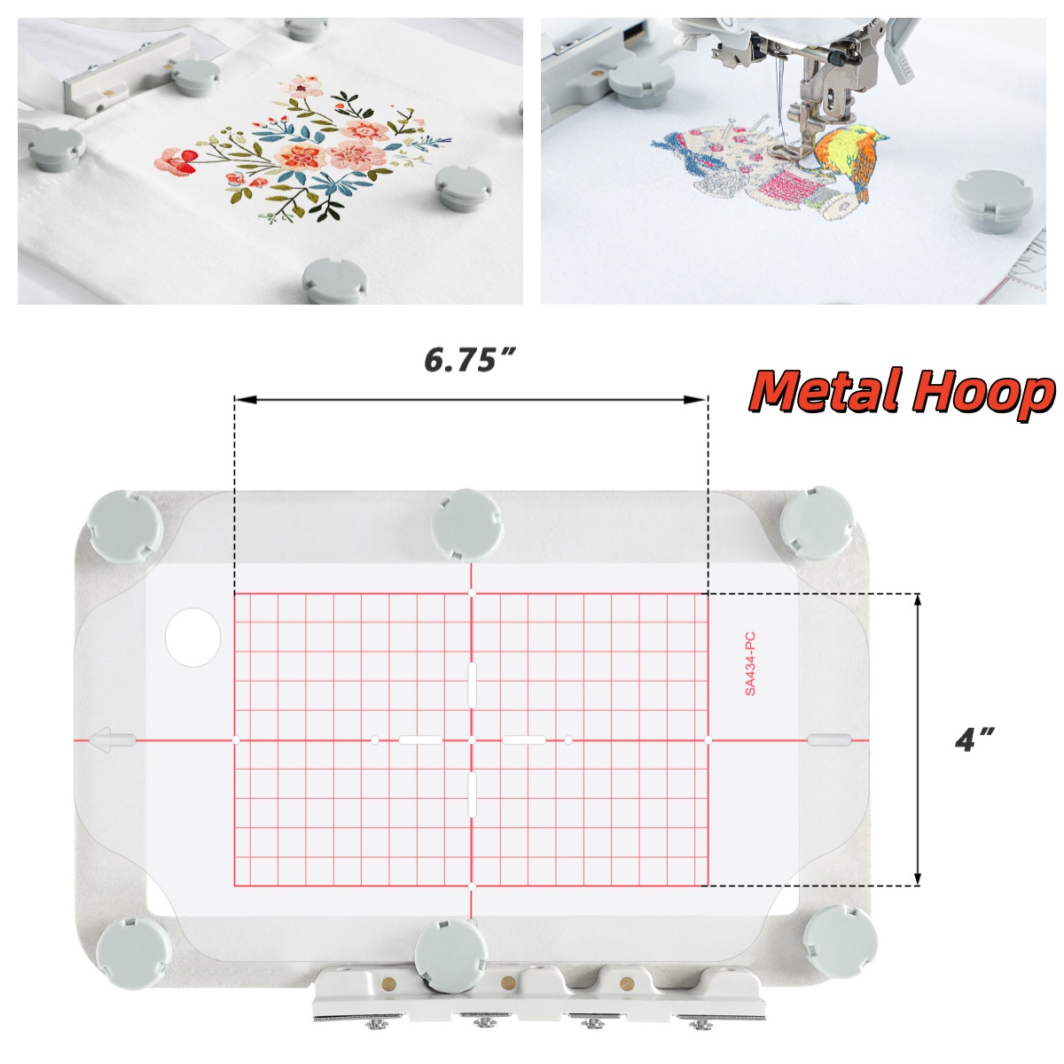 Magnetic Embroidery Hoop Metal - Embroidery Zone avaliação e preço