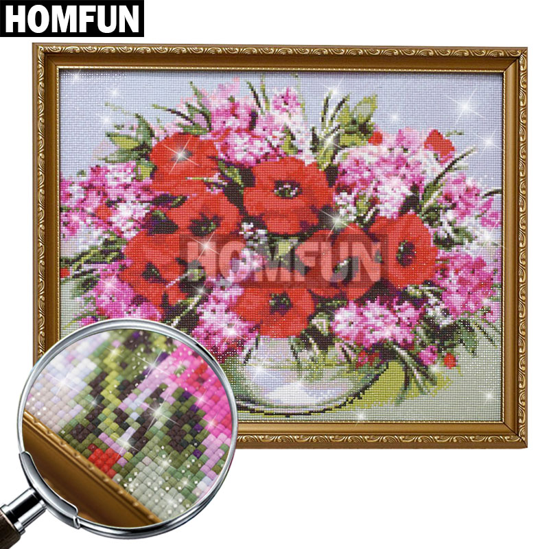 HOMFUN Full Square/Round Drill - Embroidery Fish avaliação e preço