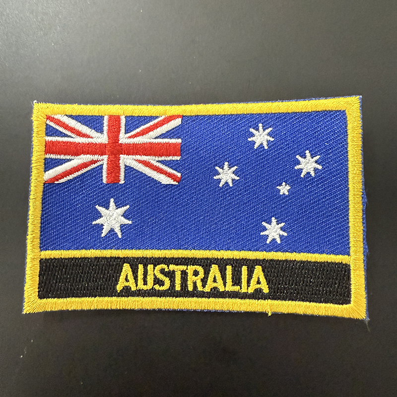 Australia Flag Embroidery Patc - Embroidery In Australia avaliação e preço