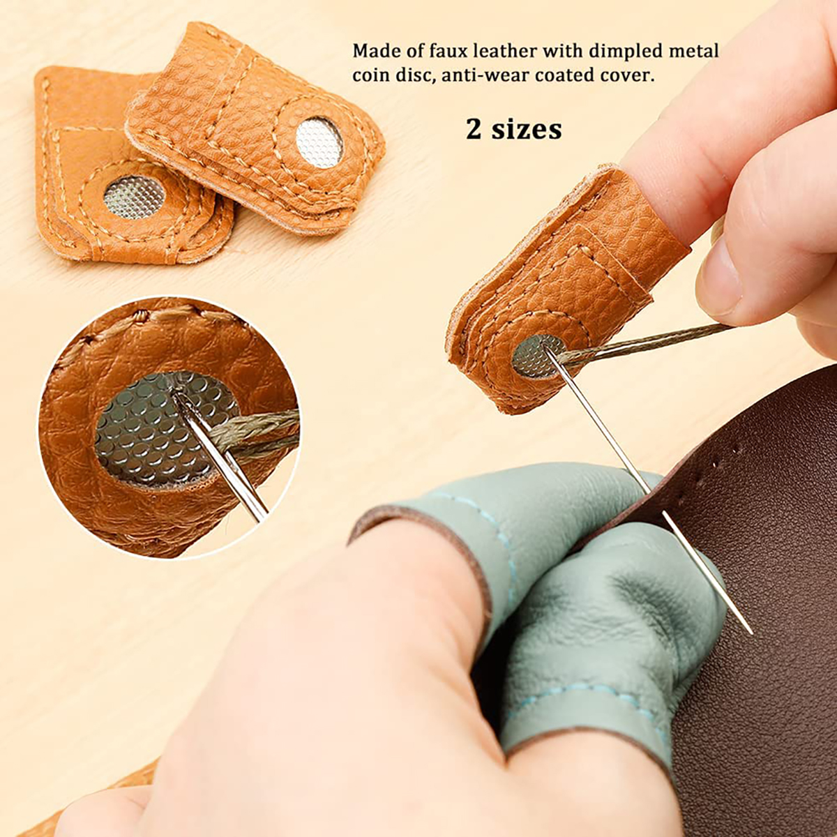 Hand-Working Sewing Thimble Me - Embroidery Zone avaliação e preço