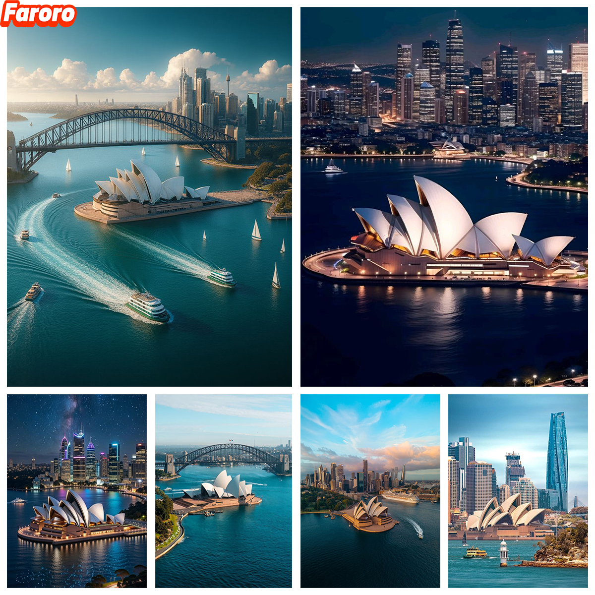 High Definition Realistic Sydn - Embroidery In Australia avaliação e preço