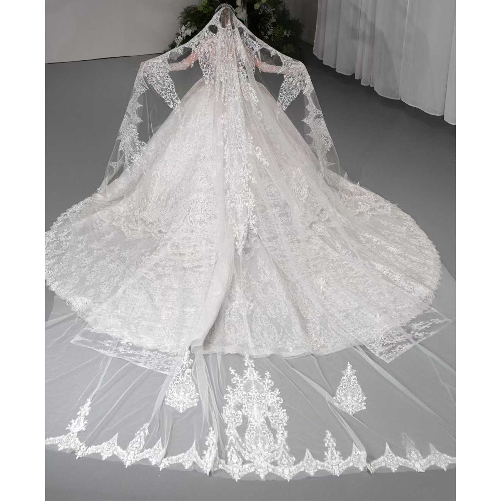 Luxury Off The Shoulder Sweeth - Embroidery Organza avaliação e preço