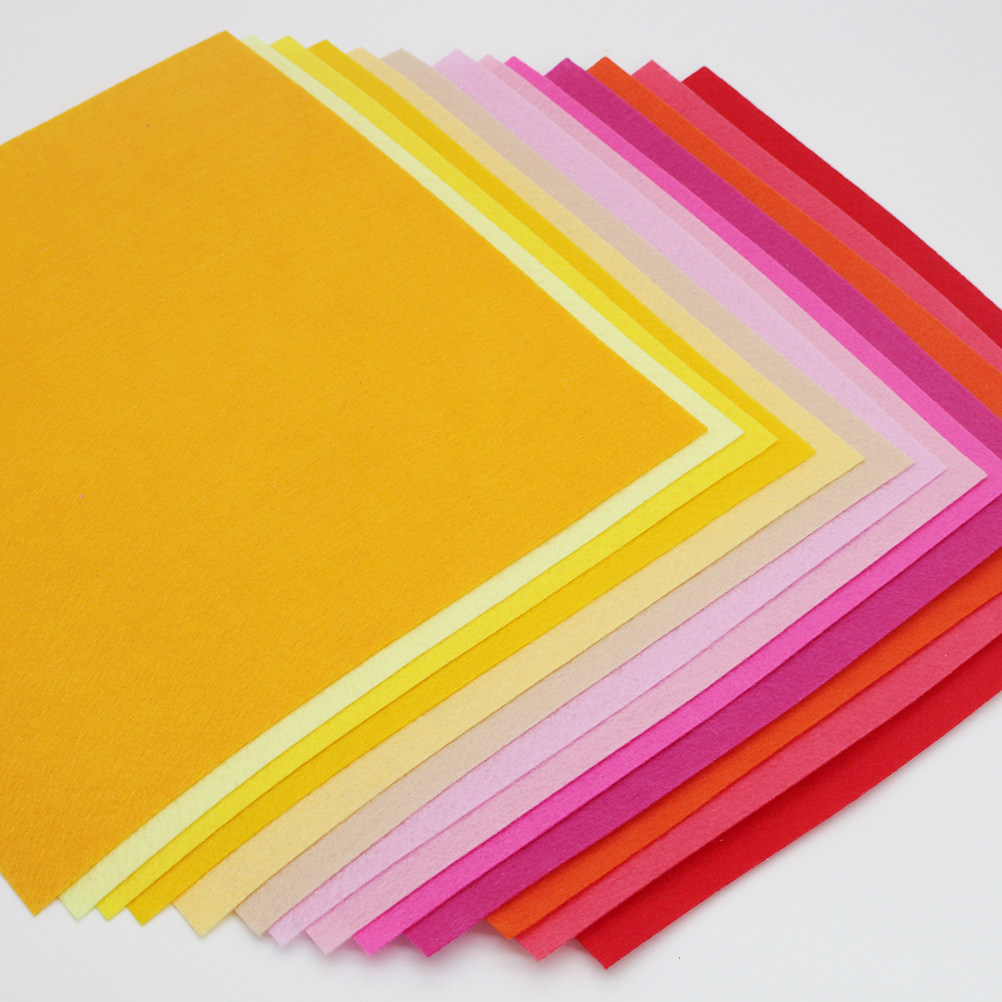 40Pcs Assorted Color Wool Felt - Felt Sheet Wool avaliação e preço