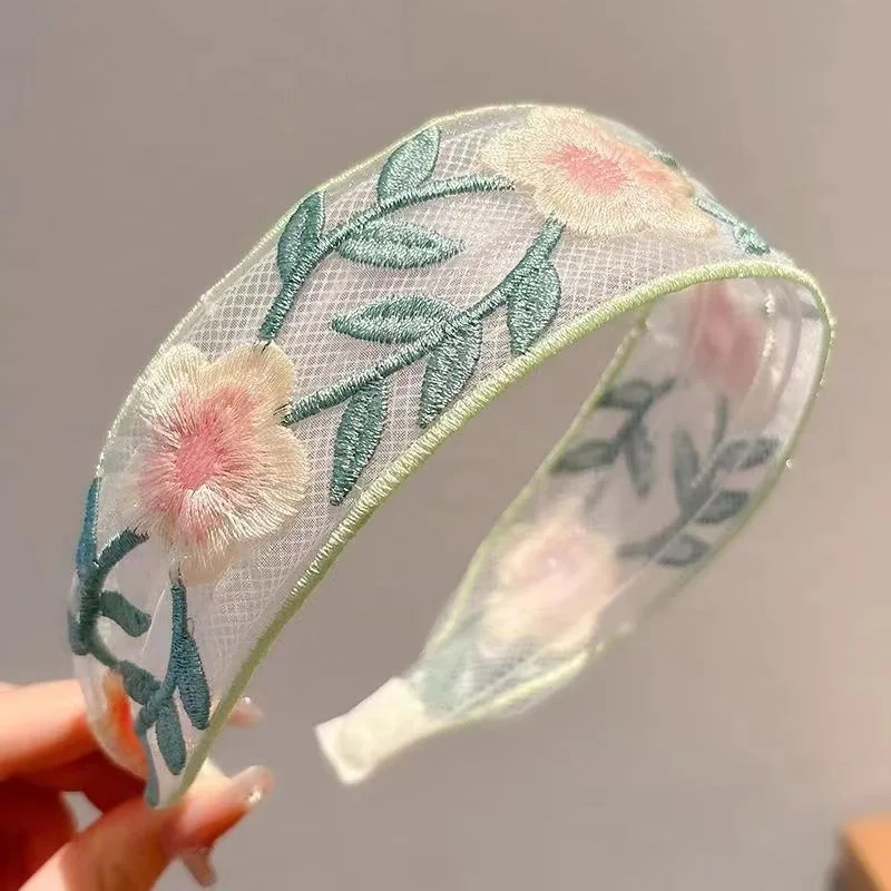 1/3pcs Elegant Chiffon Embroid - Embroidery Zone avaliação e preço