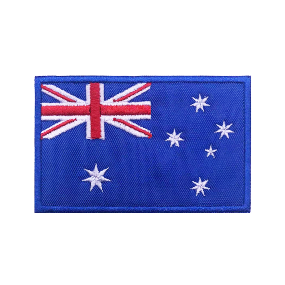 Australian flag Australia Patc - Embroidery In Australia avaliação e preço