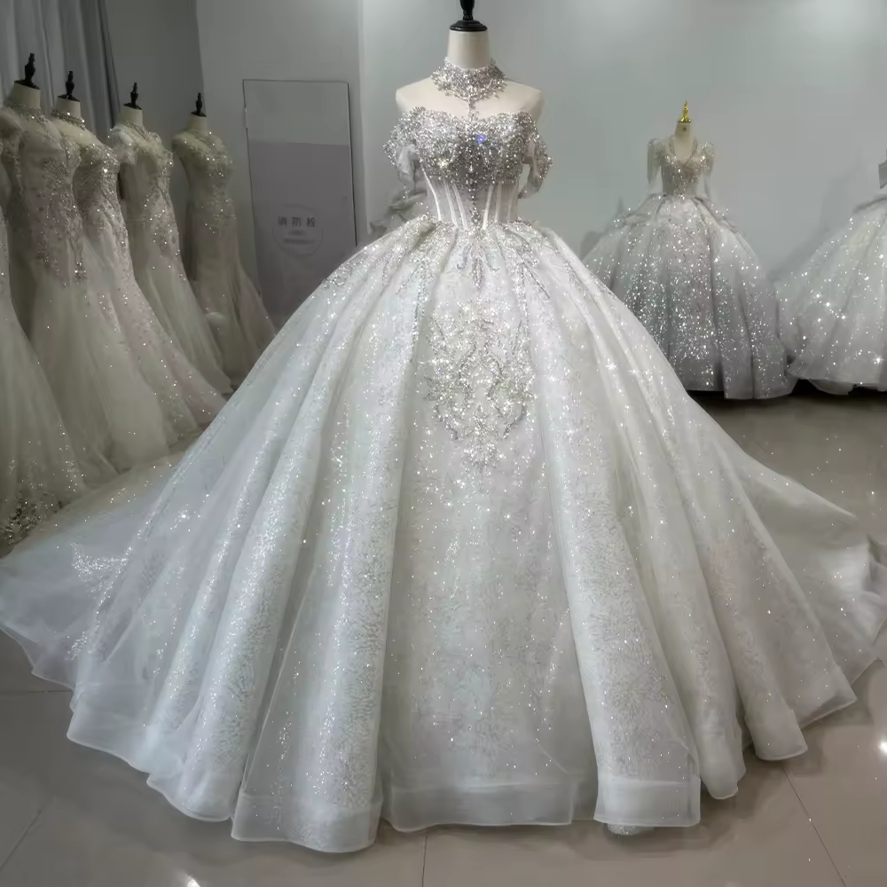 Civil Wedding Dress Sleeveless - Embroidery Organza avaliação e preço