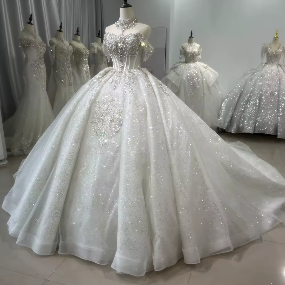 Civil Wedding Dress Sleeveless - Embroidery Organza avaliação e preço