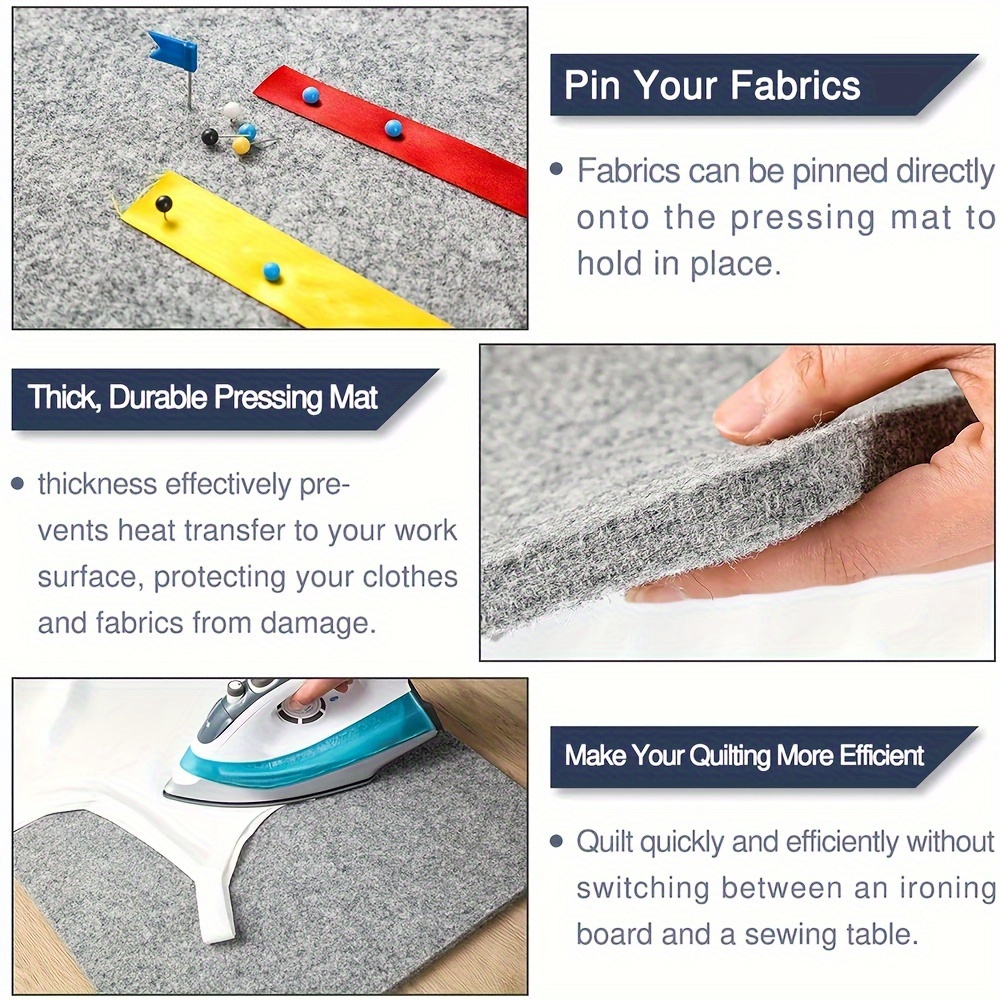 Wool Pressing Mat Portable Fel - Felt Sheet Wool avaliação e preço