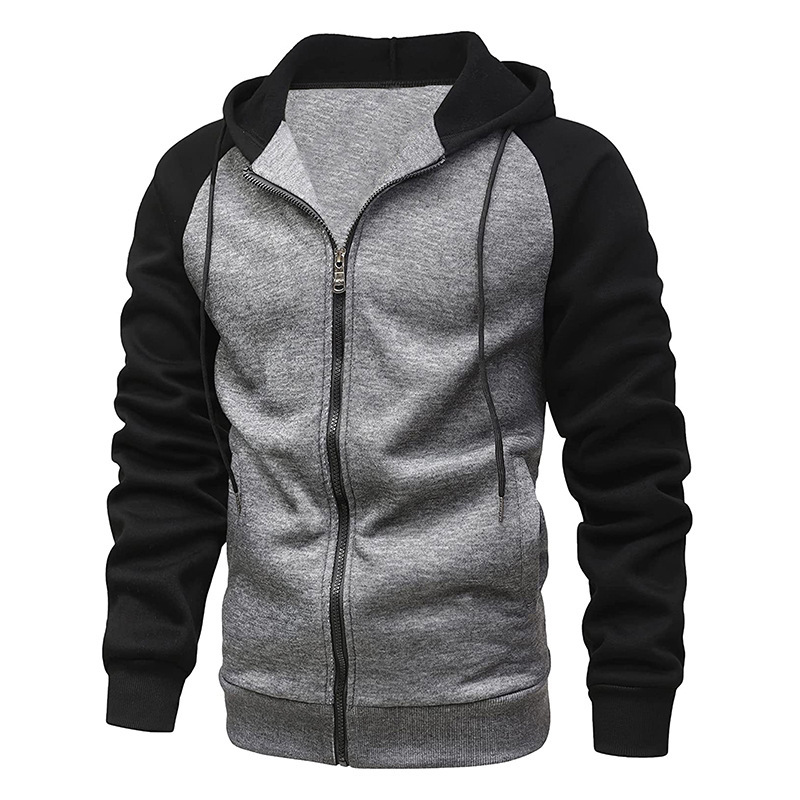men's  Retro Embroidery Hoodie - Embroidery Zip Up Hoodie avaliação e preço