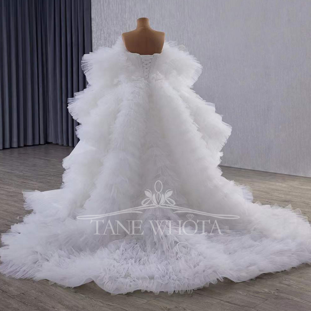 Elegant Mermaid Wedding Inner  - Embroidery Organza avaliação e preço