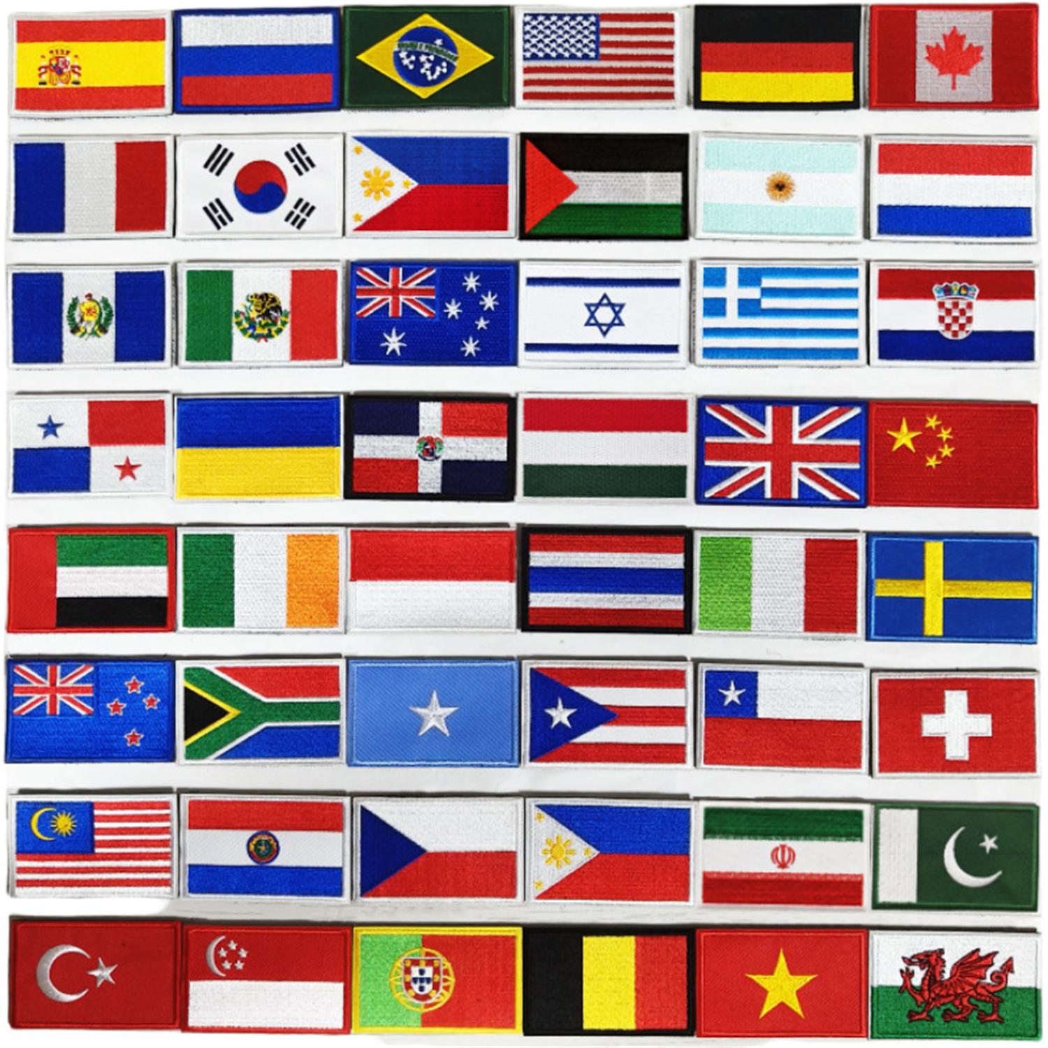 Embroidery Flag Patch US UK Ca - Embroidery In Australia avaliação e preço