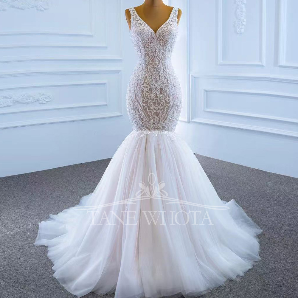 Civil Wedding Dress Spaghetti  - Embroidery Organza avaliação e preço