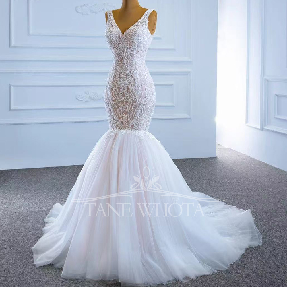 Civil Wedding Dress Spaghetti  - Embroidery Organza avaliação e preço