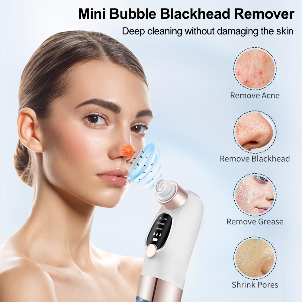 Electric Blackhead Remover Ski - Embroidery Removal avaliação e preço